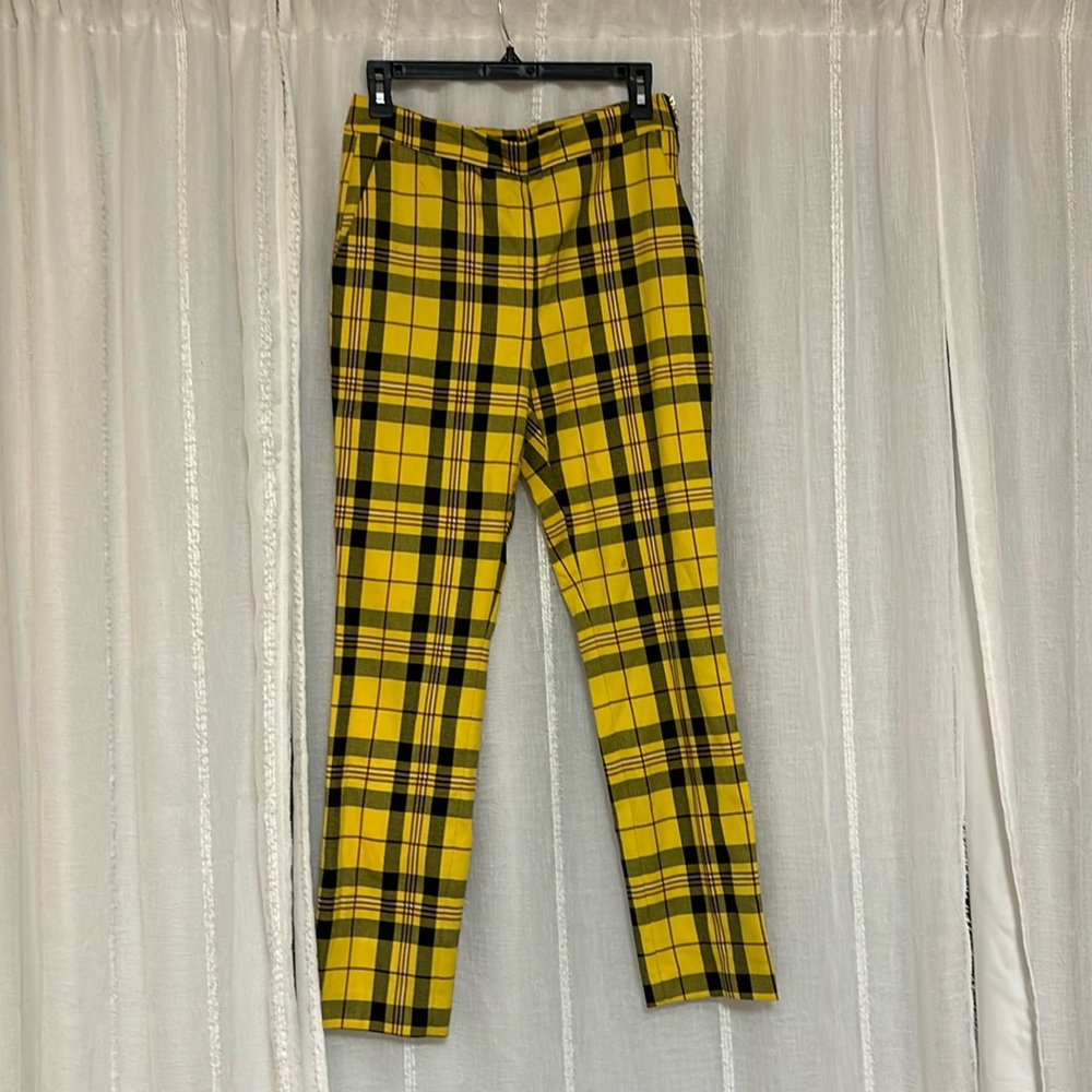 Zara plaid pants